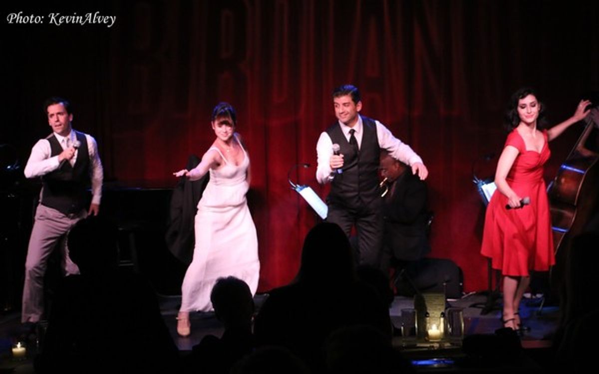 Clyde Alves, Katie Huff, Tony Yazbeck and Melinda Sullivan at 