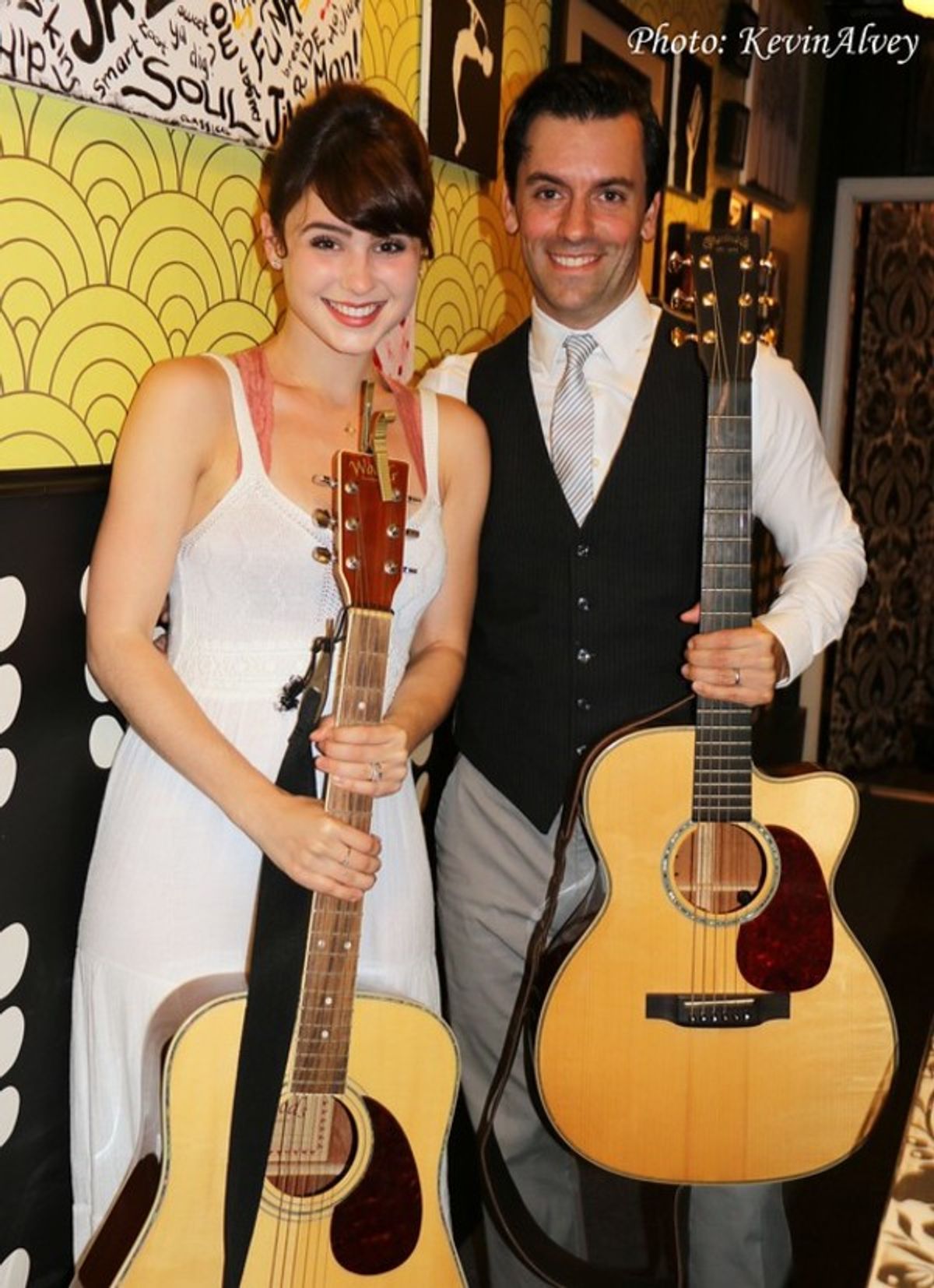 Katie Huff and Clyde Alves at 