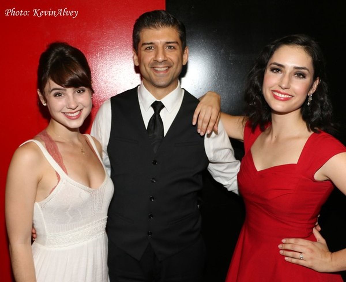 Katie Huff, Tony Yazbeck and Melinda Sullivan at 