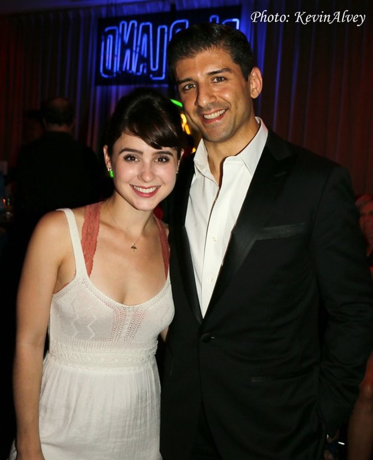 Katie Huff and Tony Yazbeck at 