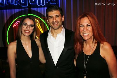 Ruby Locknar, Tony Yazbeck and Victoria Shaw Photo