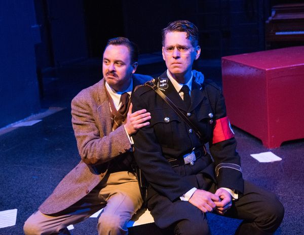 Tim Spears (Maurice) and Michael Kaye (Halder) Photo