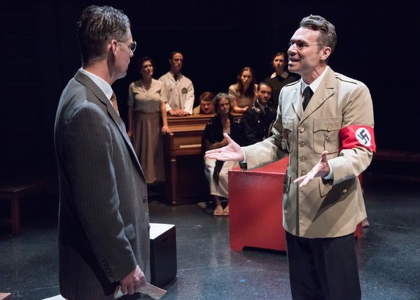 Michael Kaye (Halder) and Adam Ludwig (Eichmann) Photo