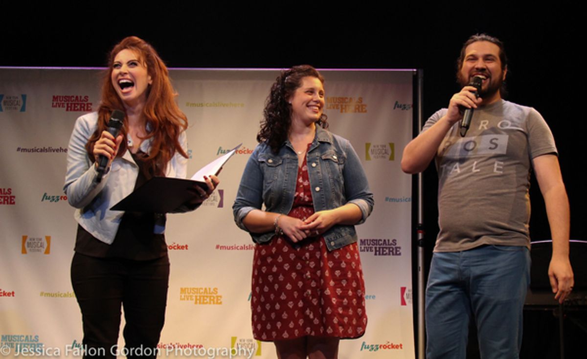 Lesli Margherita, Lauren Epsenhart and Jaime Lozano at 