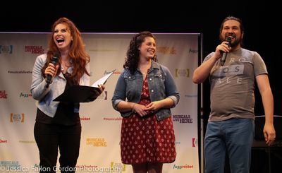 Lesli Margherita, Lauren Epsenhart and Jaime Lozano Photo