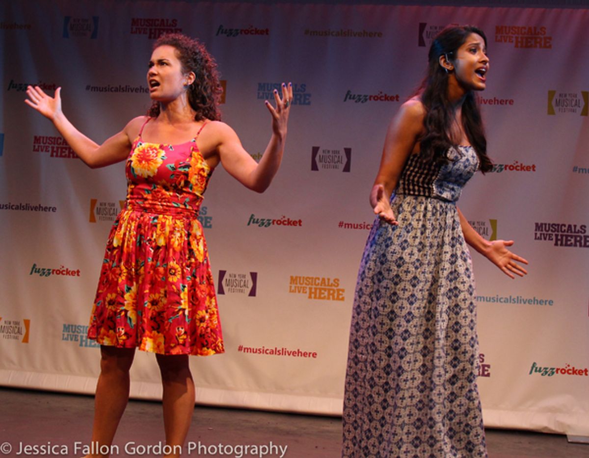 Elly Noble and Shoba Narayan at 