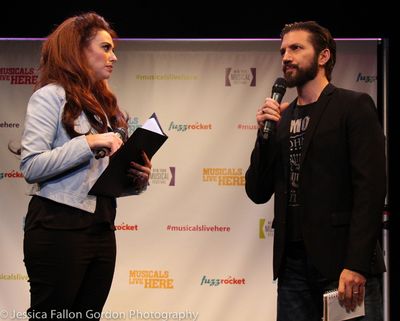 Lesli Margherita and Andrew Palermo  Photo