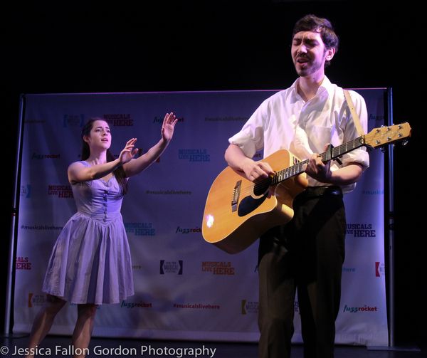 Morgan Hollingsworth and the cast of Nickel Mines Photo