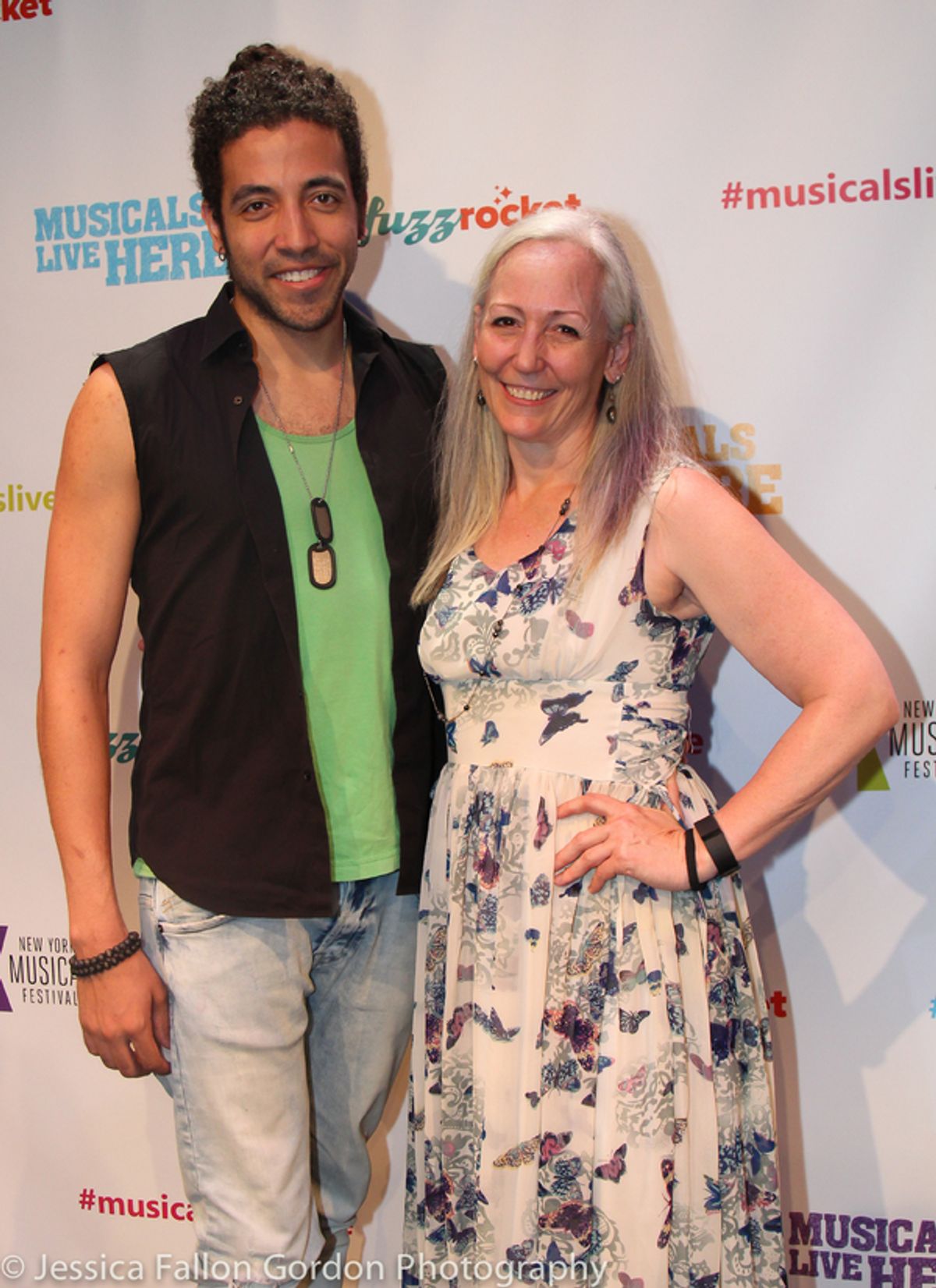 Heath Saunders and Kim Saunders at 