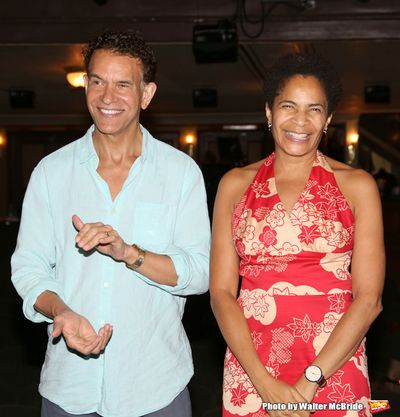 Brian Stokes Mitchell and Allyson Tucker Photo