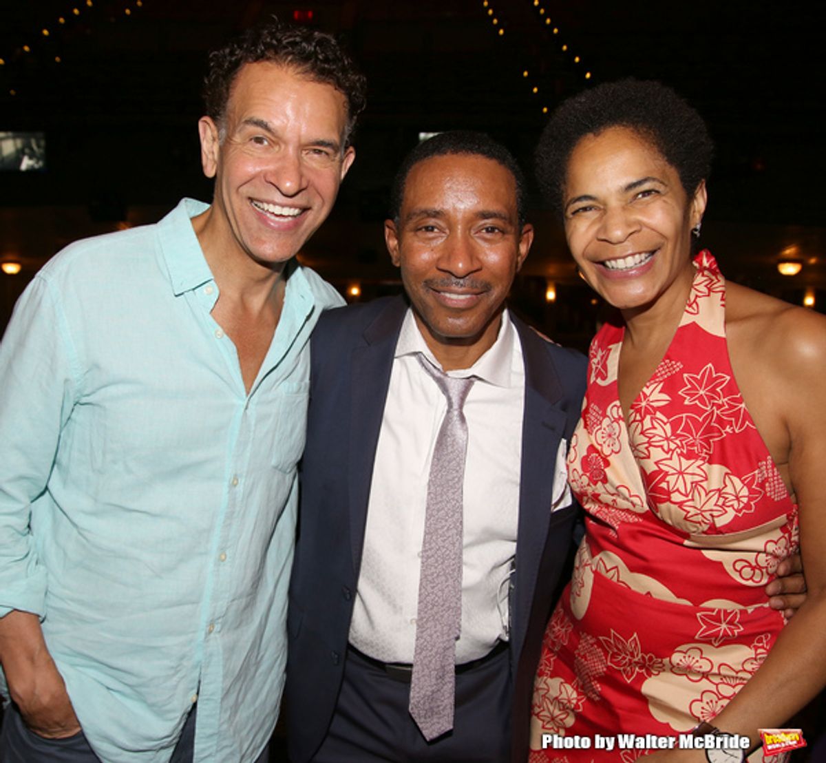Brian Stokes Mitchell, Charles Randolph-Wright and Allyson Tucker  at 