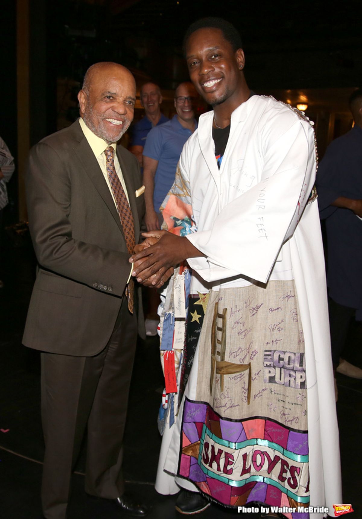 Berry Gordy and Rod Harrelson  at 