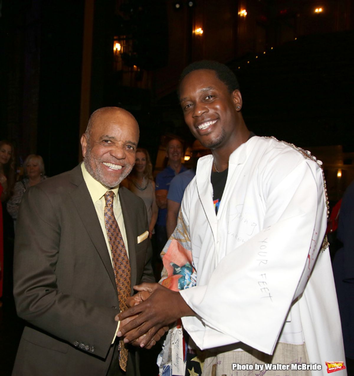 Berry Gordy and Rod Harrelson at 
