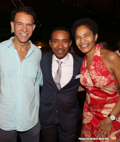 Charles Randolph-Wright, Brian Stokes Mitchell and Allyson Tucker  Photo