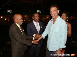 Charles Randolph-Wright, Berry Gordy, Allyson Tucker and Brian Stokes Mitchell  Photo
