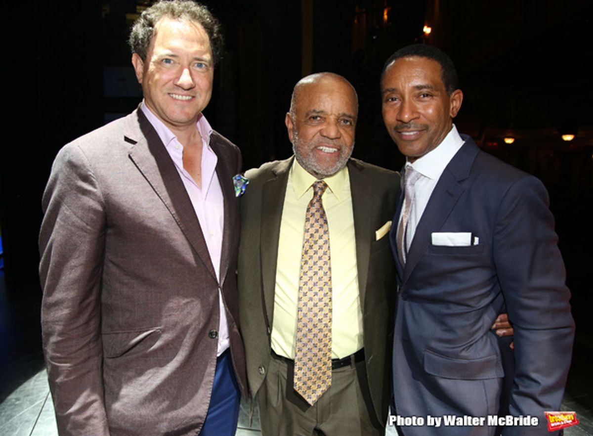 Kevin McCollum, Berry Gordy and Charles Randolph-Wright  at 