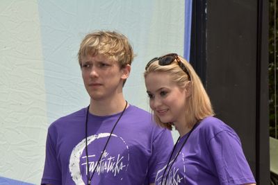 Andrew Polec and Madison Claire Parks Photo