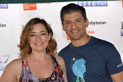 Laura Michelle Kelly and Tony Yazbeck Photo