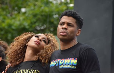 Allison Semmes and Chester Gregory Photo