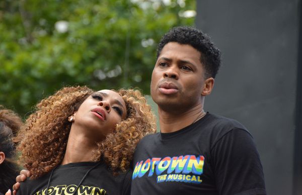 Allison Semmes and Chester Gregory Photo