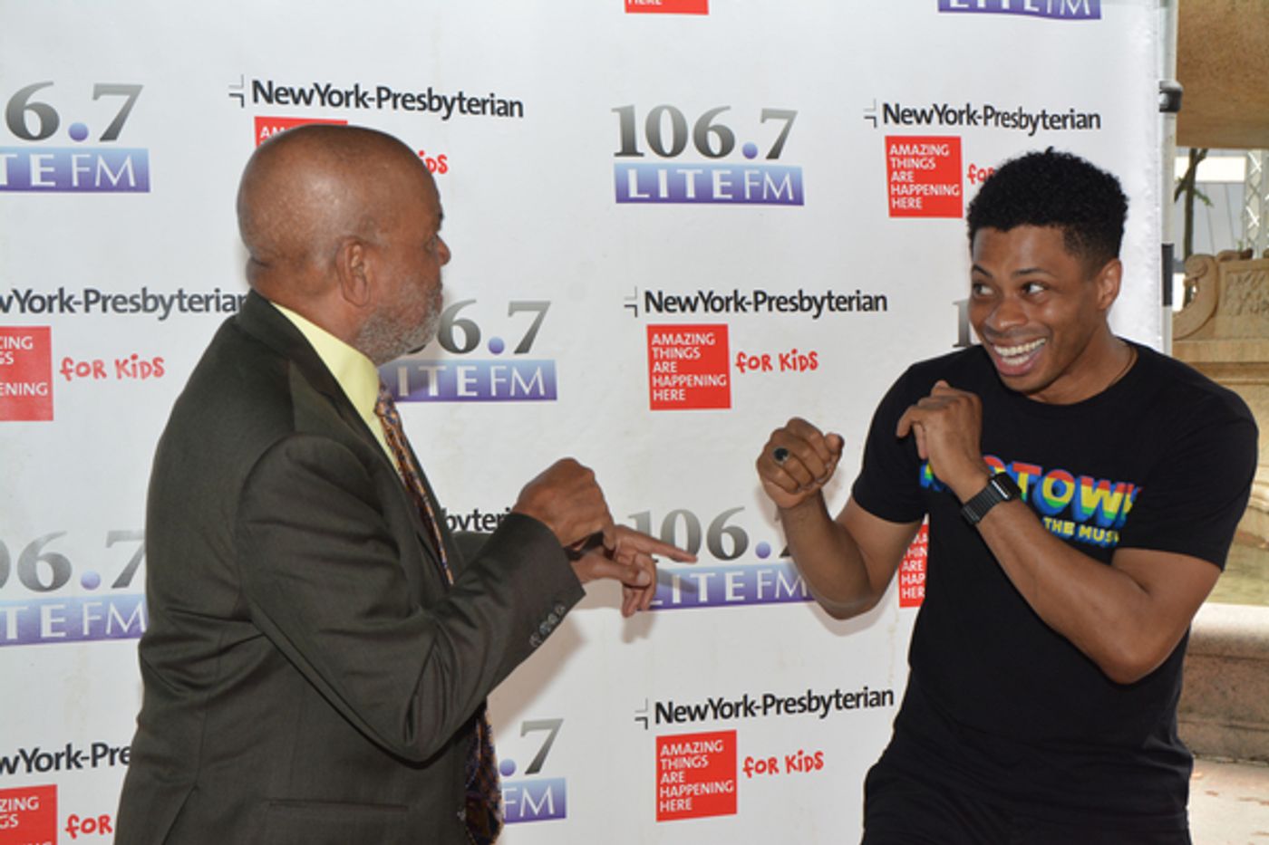 Photo Coverage: Casts of MOTOWN, CHICAGO & More Return to Broadway in Bryant Park!  Image