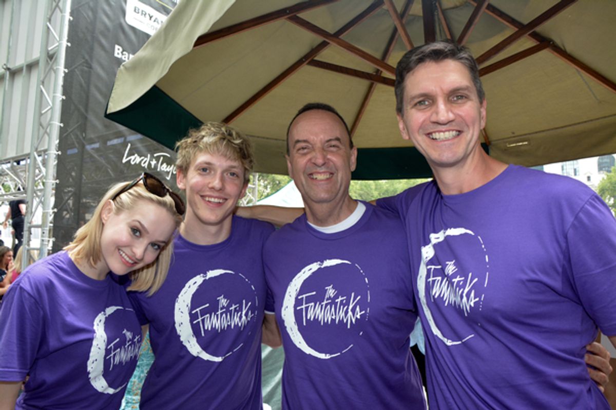 Madison Claire Parks, Andrew Polec, Dale Hensley and Rob Richardson at 