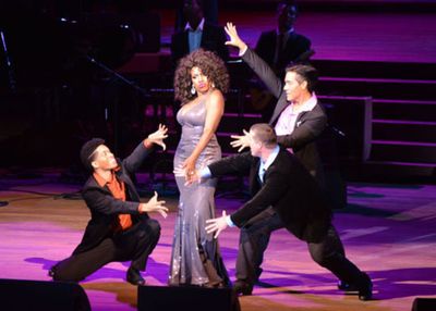 Sheryl Lee Ralph with Ray Garcia, Craig Lucas and Desmond Newson Photo