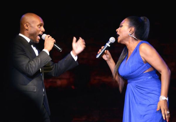 Kenny Lattimore and Sheryl Lee Ralph Photo