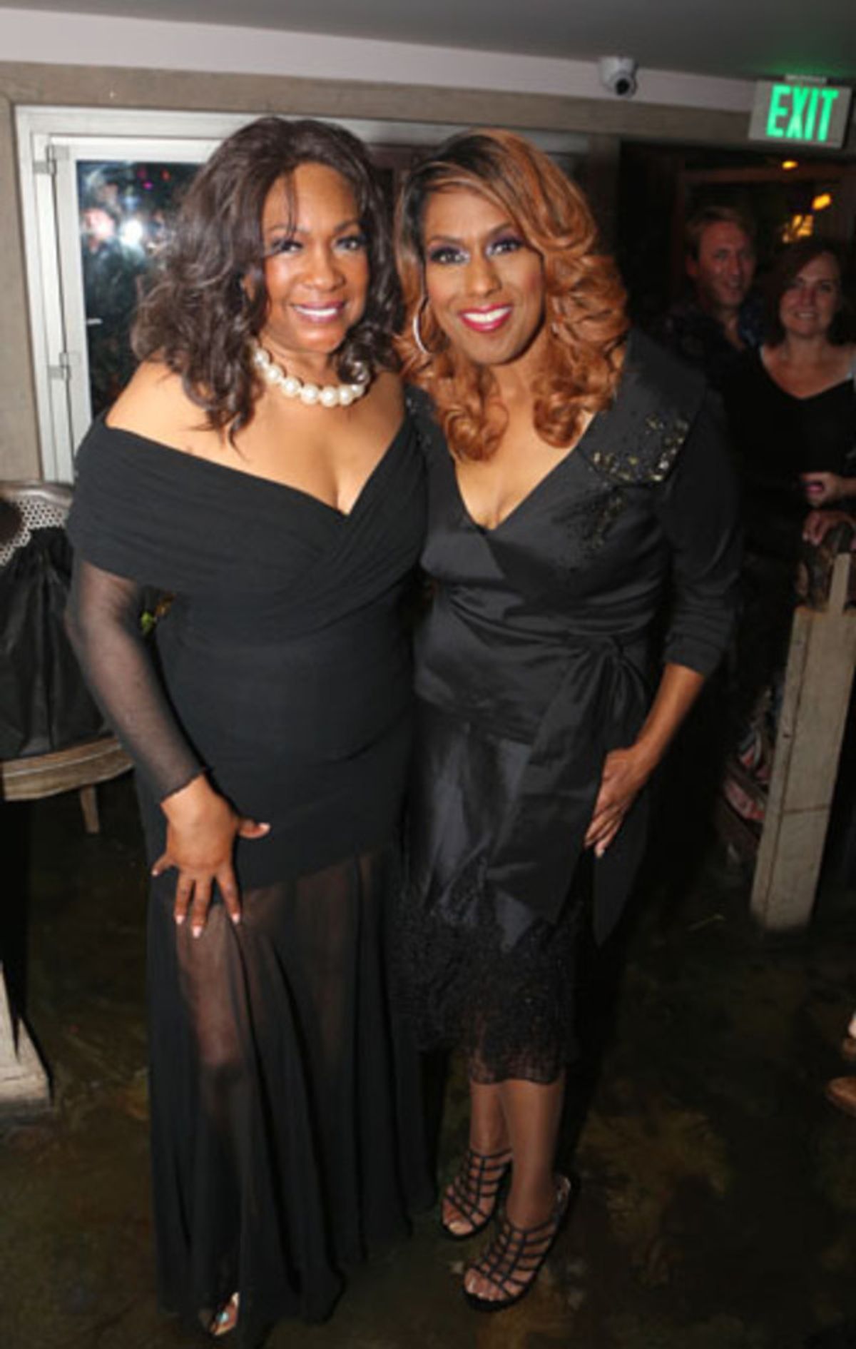 Mary Wilson and Jennifer Holliday at 