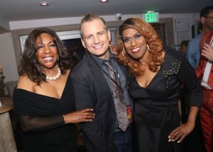 Mary Wilson, Chris Isaacson & Jennifer Holliday @ BroadwayWorld Mary Wilson, Chris Isaacson & Jennifer Holliday Photo