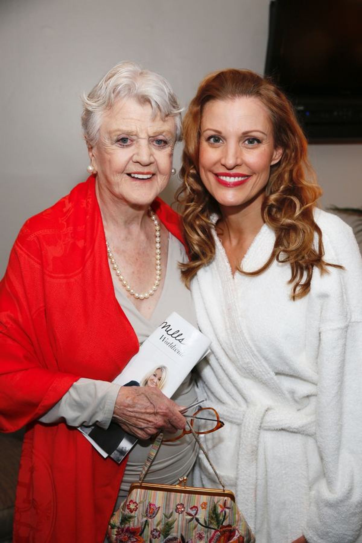 Angela Lansbury and Rachel York at 