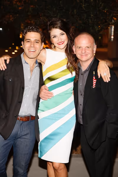 Josh Young, Sarah Hunt and  Michael Wilson Photo