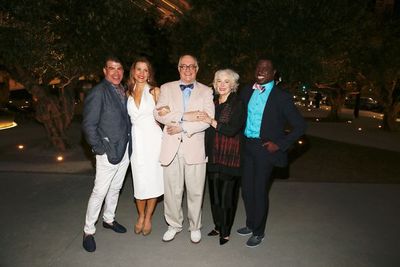  Bryan Batt, Rachel York, Simon Jones, Betty Buckley and Davon Williams Photo