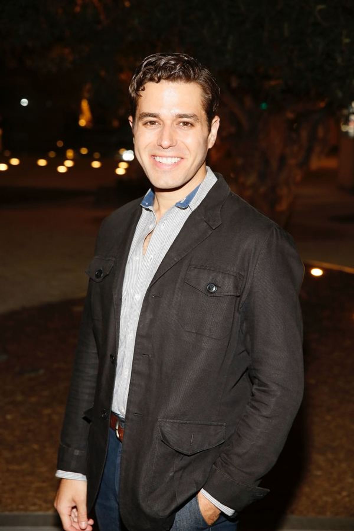 Cast member Josh Young poses during the party for the opening night performance of 'Grey Gardens' The Musical at Center Theatre Group/Ahmanson Theatre on Wednesday, July 13, 2016, in Los Angeles, California. (Photo by Ryan Miller/Capture Imaging) at 