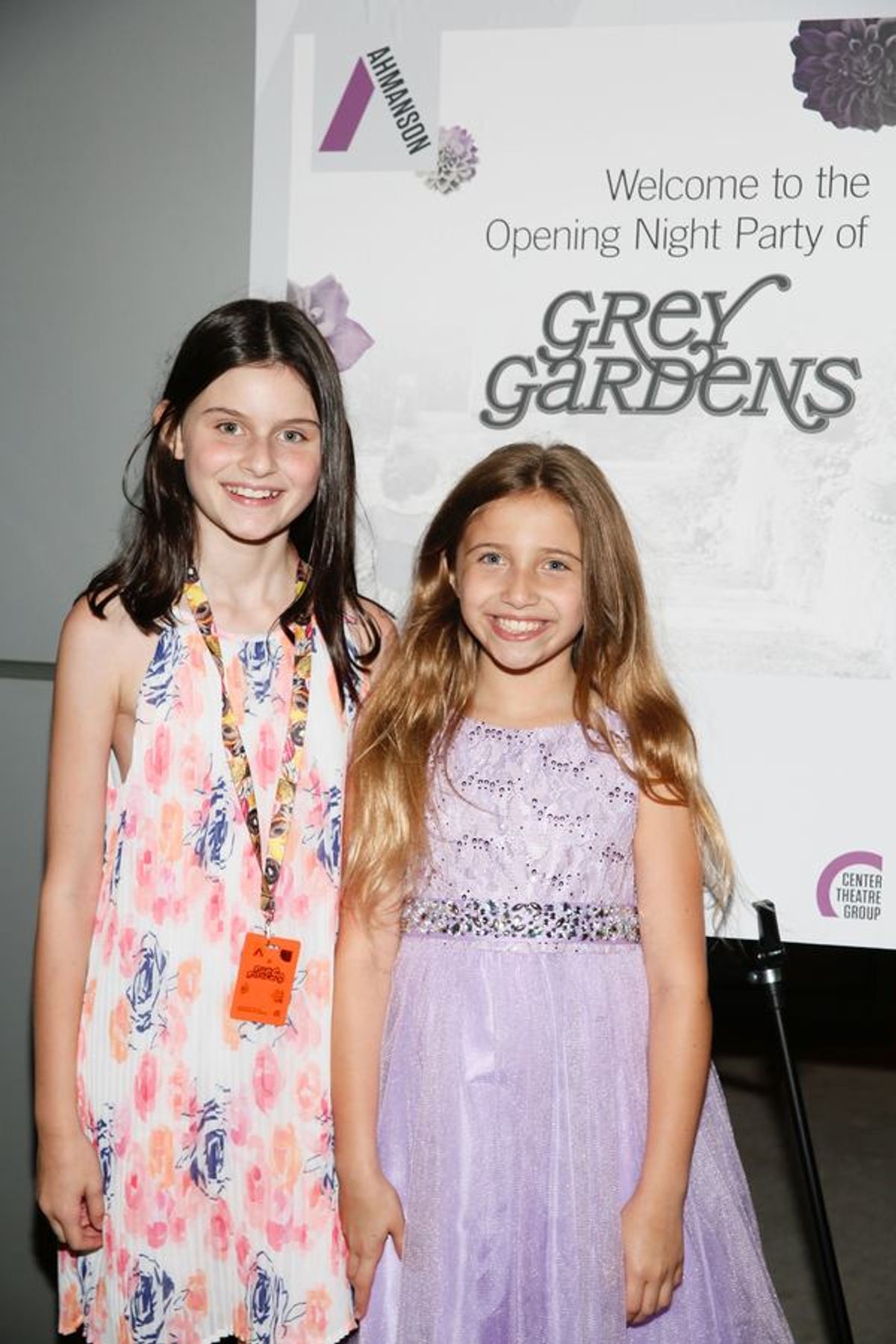 Katie Silverman and Peyton Ella at 