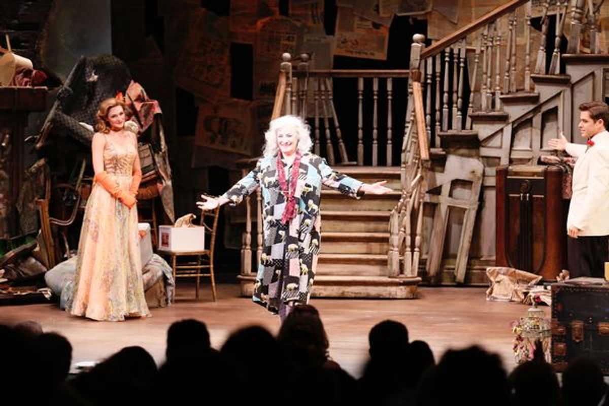 Sarah Hunt, Betty Buckley and Josh Young  at 