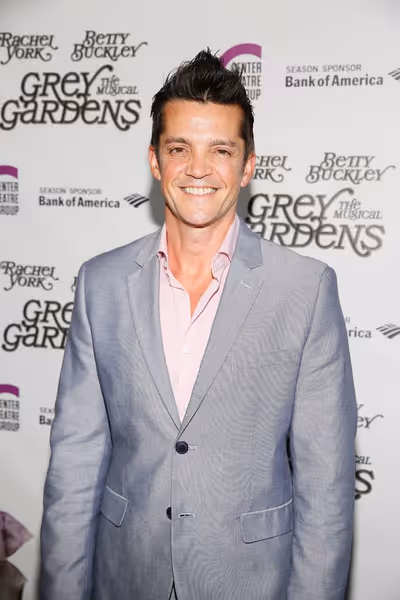 Actor Johnathan Del Arco arrives for the opening night performance of "Grey Gardens"  Photo