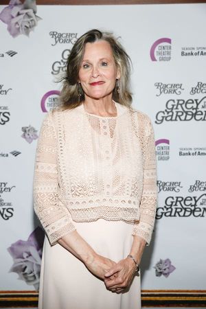 Actress Pamela Guest arrives for the opening night performance of "Grey Gardens" The  Photo