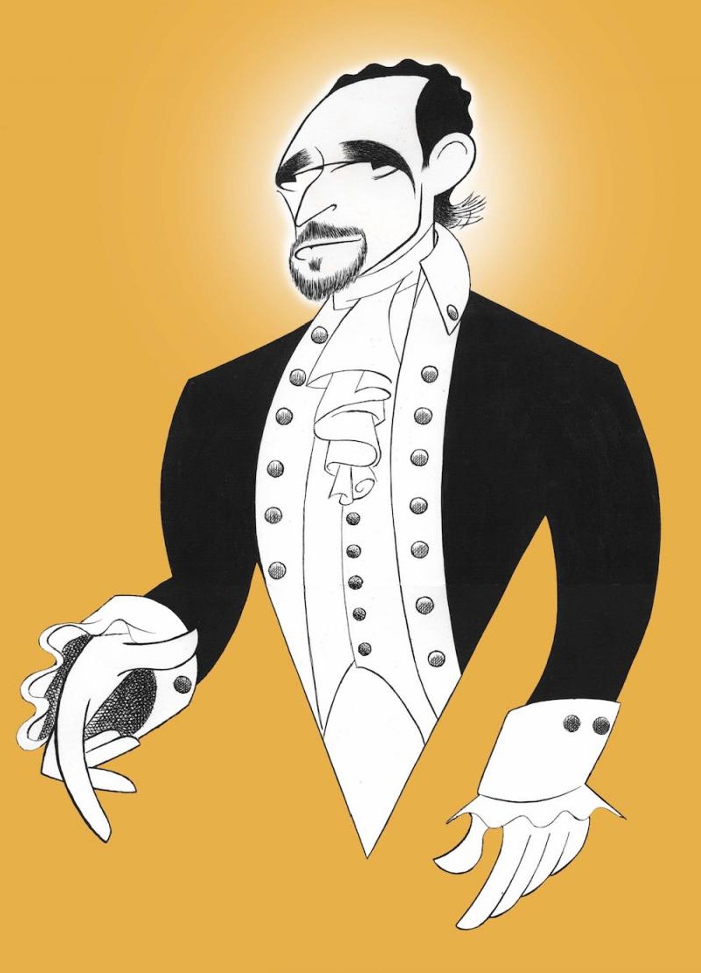 BWW Exclusive: Ken Fallin Draws the Stage - New HAMILTON Leading Man, Javier Munoz  Image
