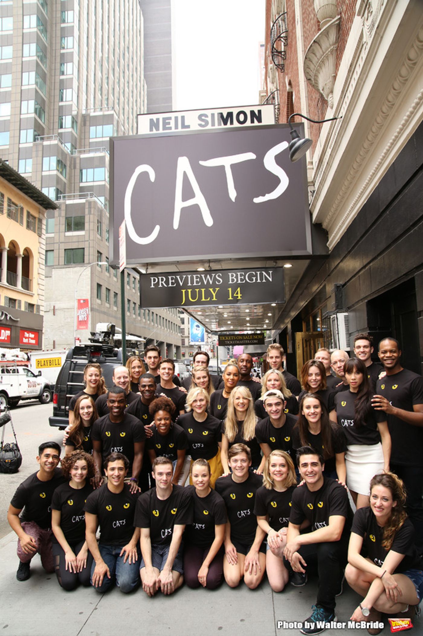 Photo Coverage: The Purrrrfect Cast Gets Ready to Bring CATS Back to Broadway!  Image