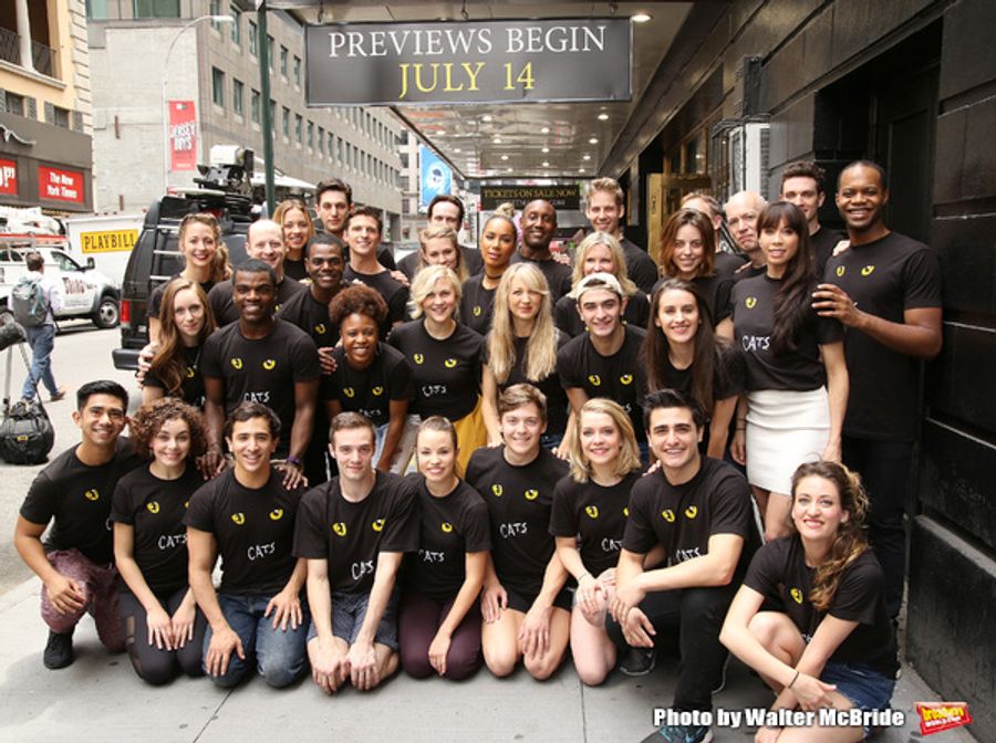 Photo Coverage: The Purrrrfect Cast Gets Ready to Bring CATS Back to Broadway! Image