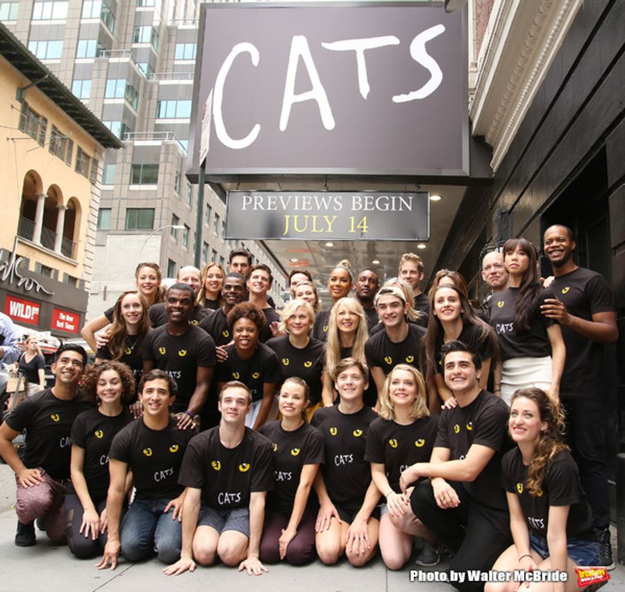 Photo Coverage: The Purrrrfect Cast Gets Ready to Bring CATS Back to Broadway! Image