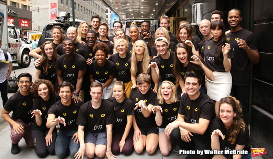 Photo Coverage: The Purrrrfect Cast Gets Ready to Bring CATS Back to Broadway! Image
