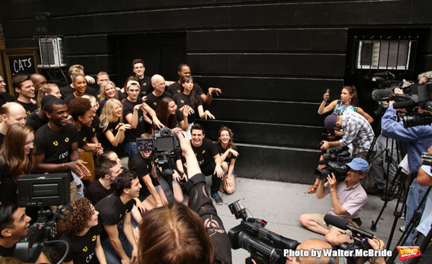 Photo Coverage: The Purrrrfect Cast Gets Ready to Bring CATS Back to Broadway!  Image