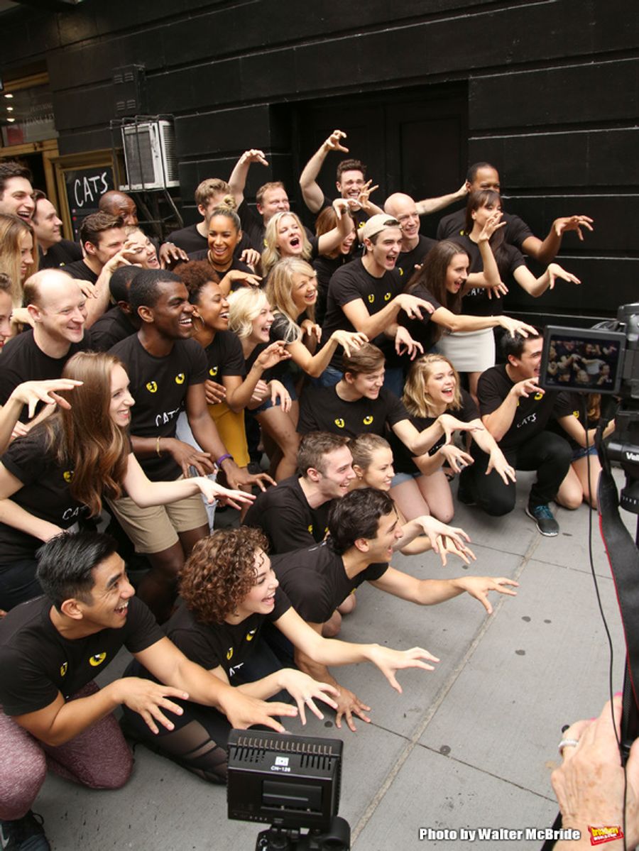 Photo Coverage: The Purrrrfect Cast Gets Ready to Bring CATS Back to Broadway! Image