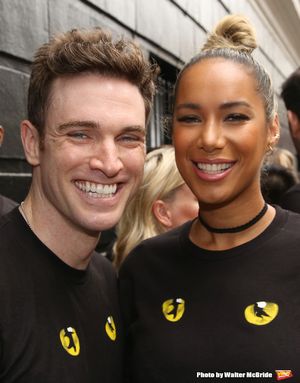 Tyler Hanes and Leona Lewis @ BroadwayWorld Tyler Hanes and Leona Lewis Photo