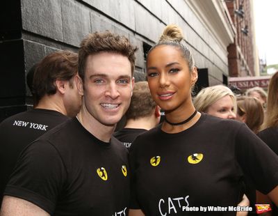 Tyler Hanes and Leona Lewis  Photo