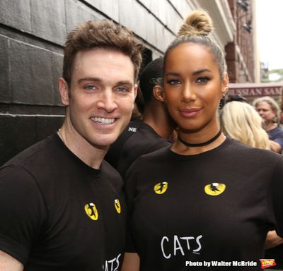 Tyler Hanes and Leona Lewis Photo