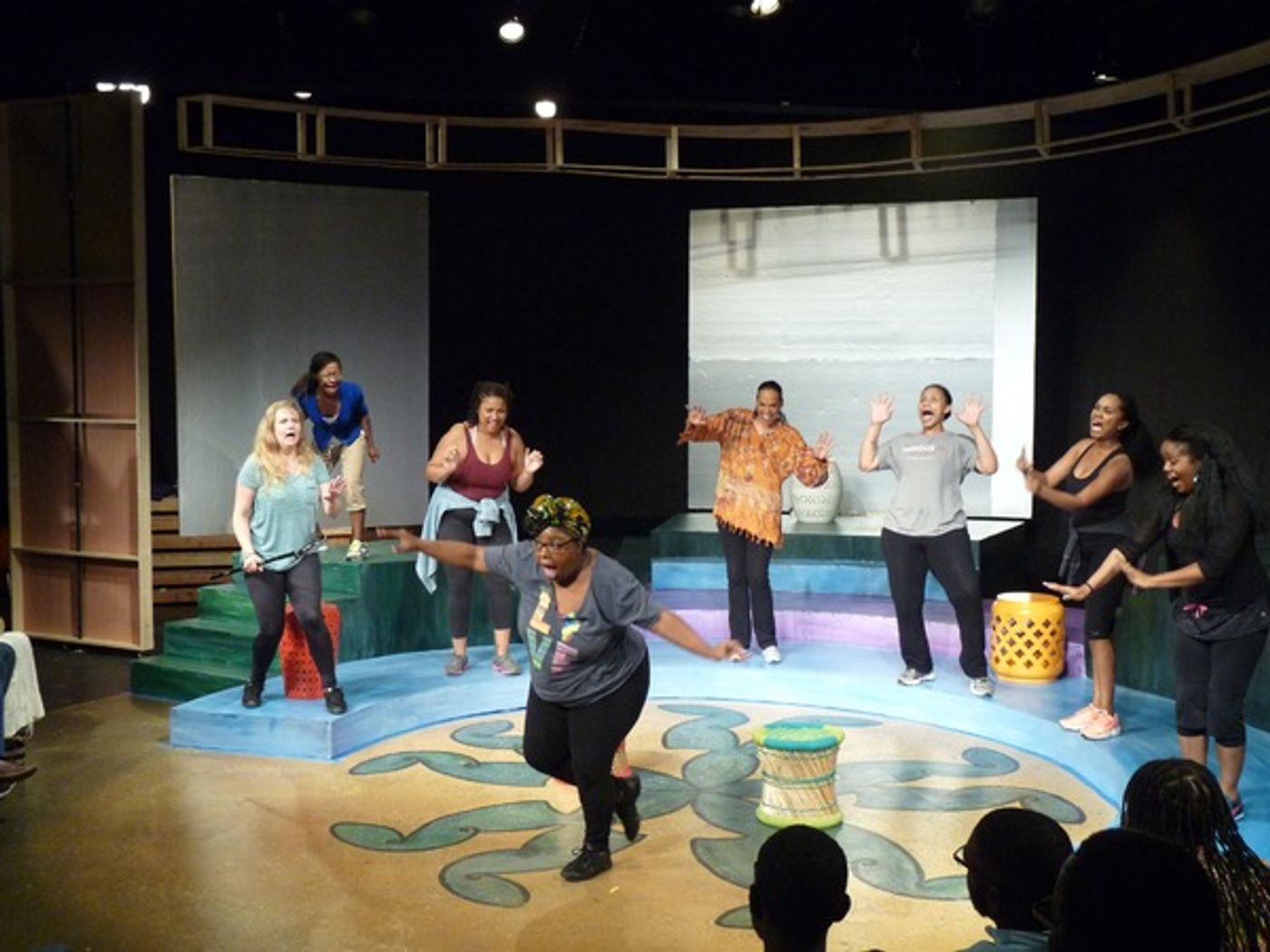 Photo Flash: In Rehearsal with 'DA KINK IN MY HAIR at Horizon Theatre  Image