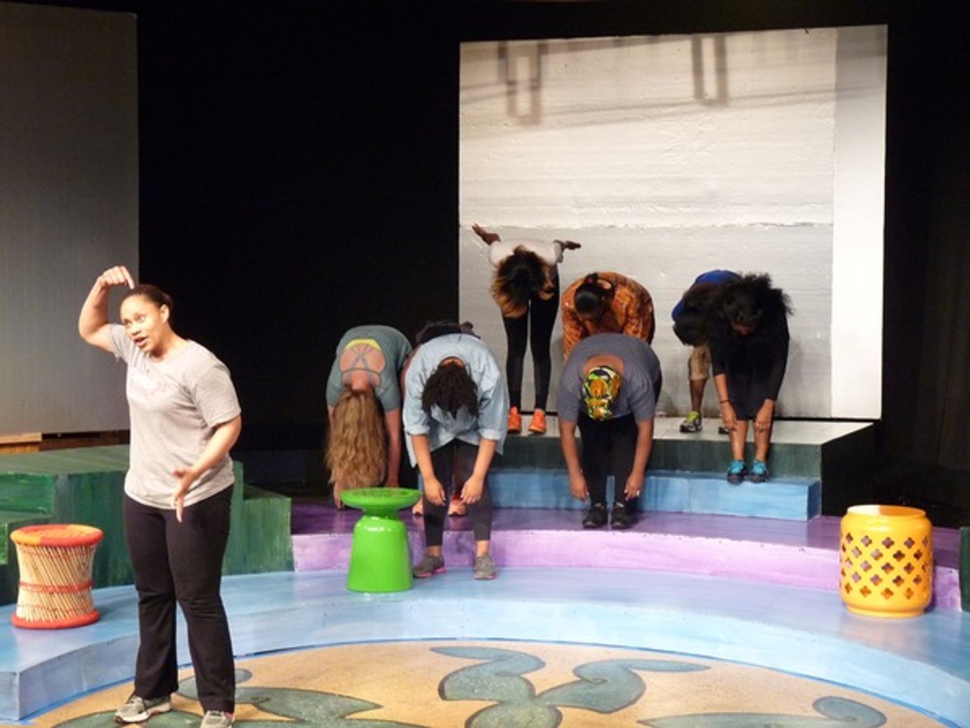 Photo Flash: In Rehearsal with 'DA KINK IN MY HAIR at Horizon Theatre  Image